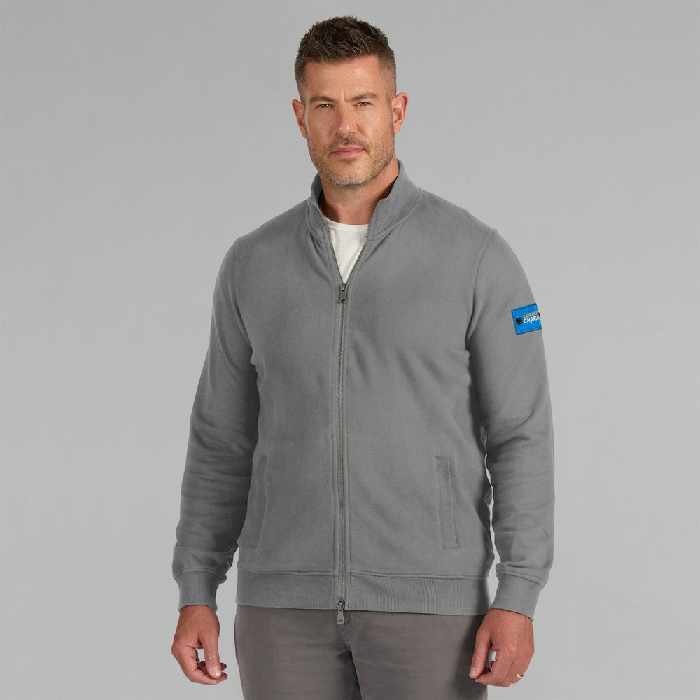 Los Angeles Chargers J. Palmer QB1 Full-Zip Sweatshirt - Graphite cheap