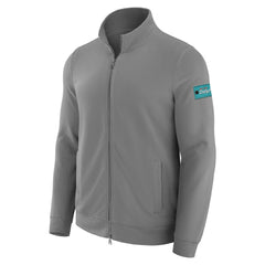 Miami Dolphins J. Palmer QB1 Full-Zip Sweatshirt - Graphite outlet