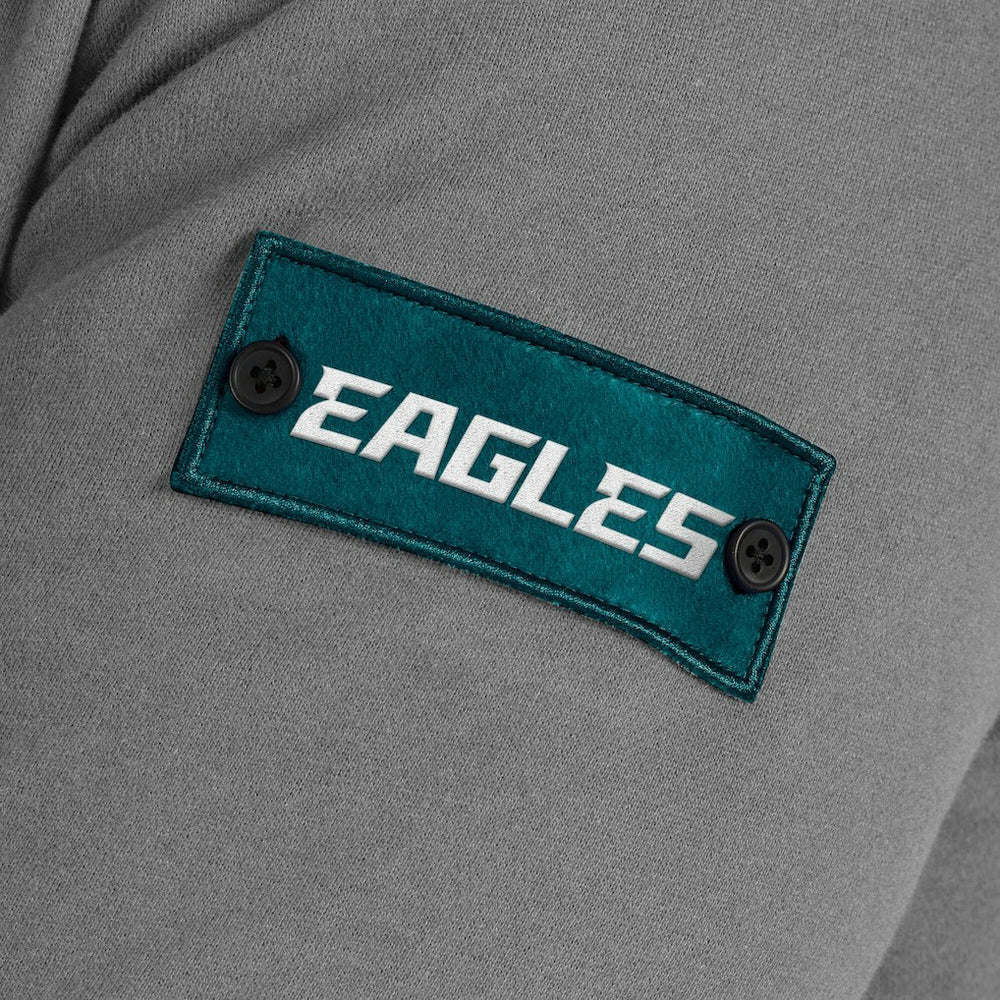 Philadelphia Eagles J. Palmer QB1 Full-Zip Sweatshirt - Graphite for sale