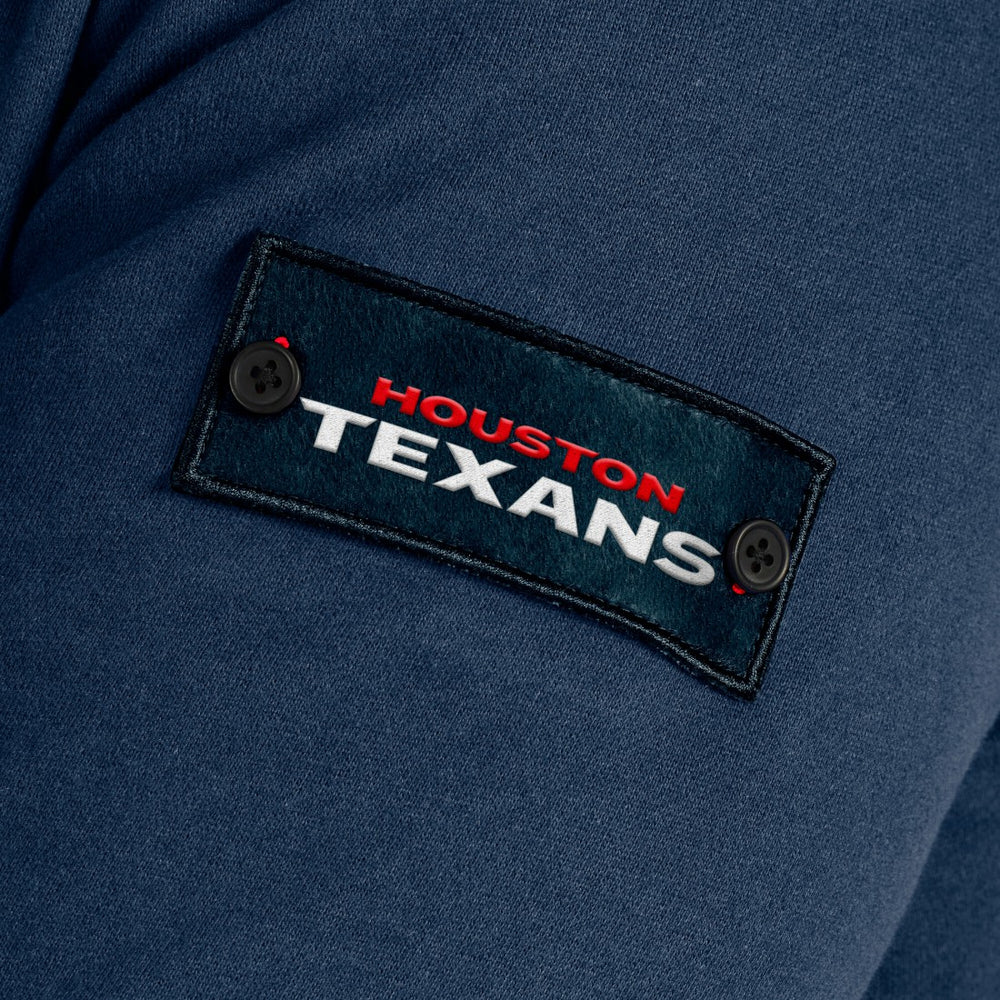 Houston Texans J. Palmer QB1 Full-Zip Sweatshirt - Navy sale