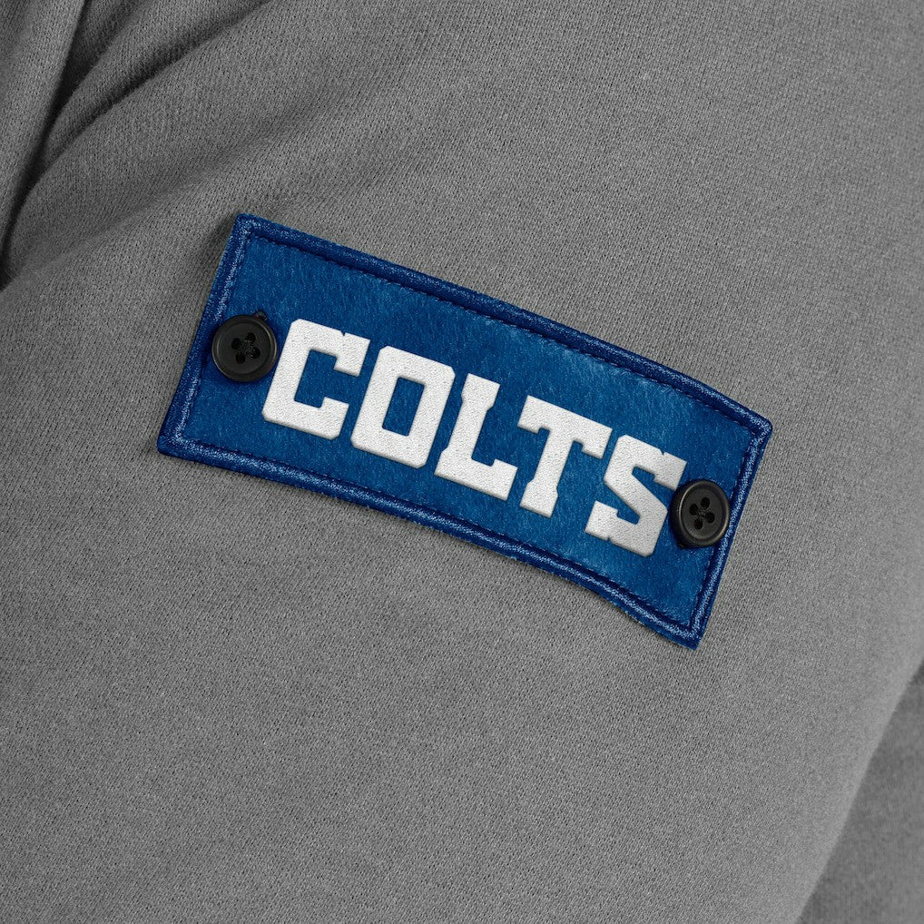 Indianapolis Colts J. Palmer QB1 Full-Zip Sweatshirt - Graphite sale