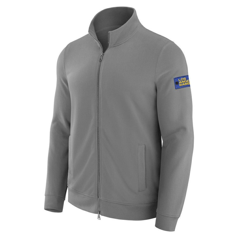 Los Angeles Rams J. Palmer QB1 Full-Zip Sweatshirt - Graphite on sale