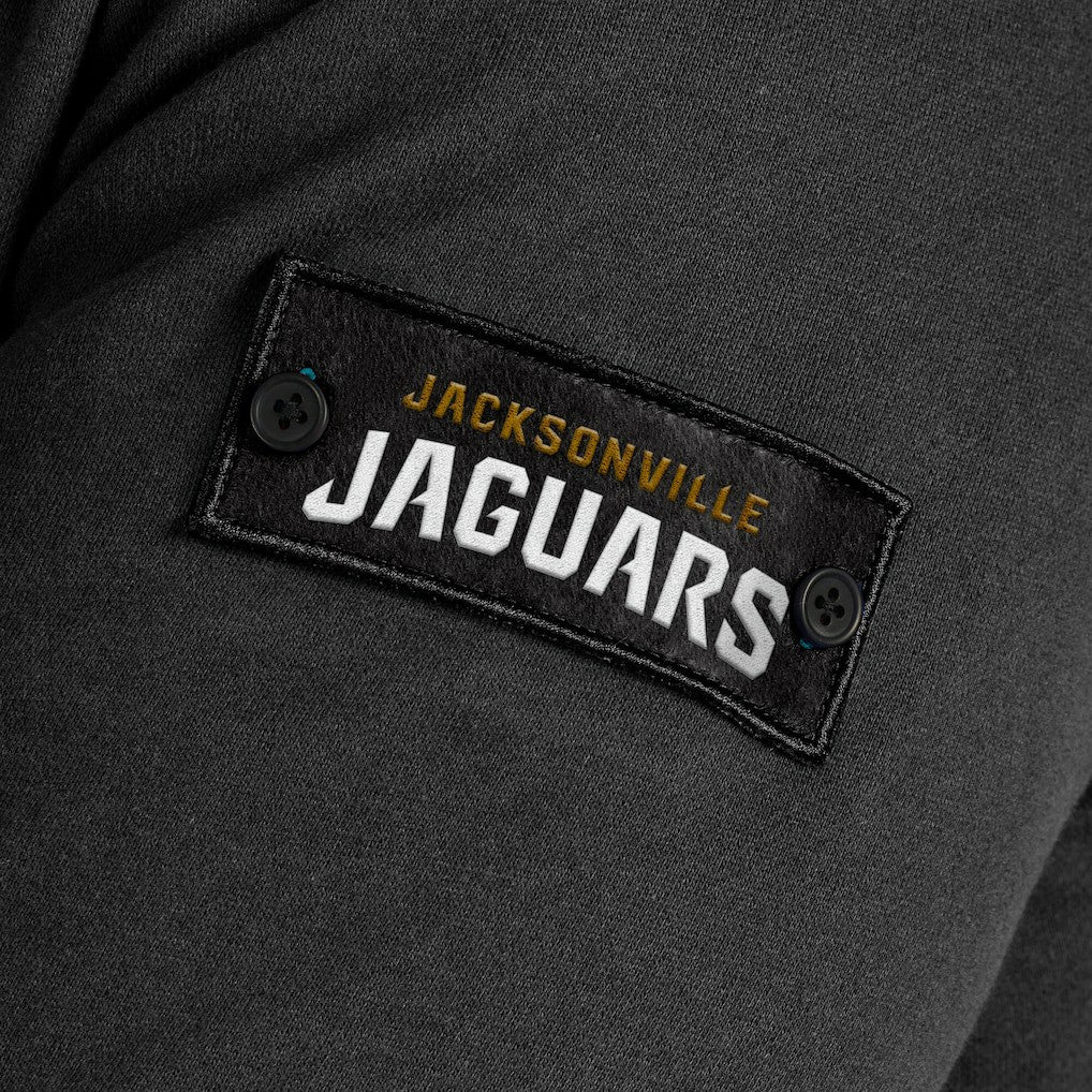 Jacksonville Jaguars J. Palmer QB1 Full-Zip Sweatshirt - Black on sale