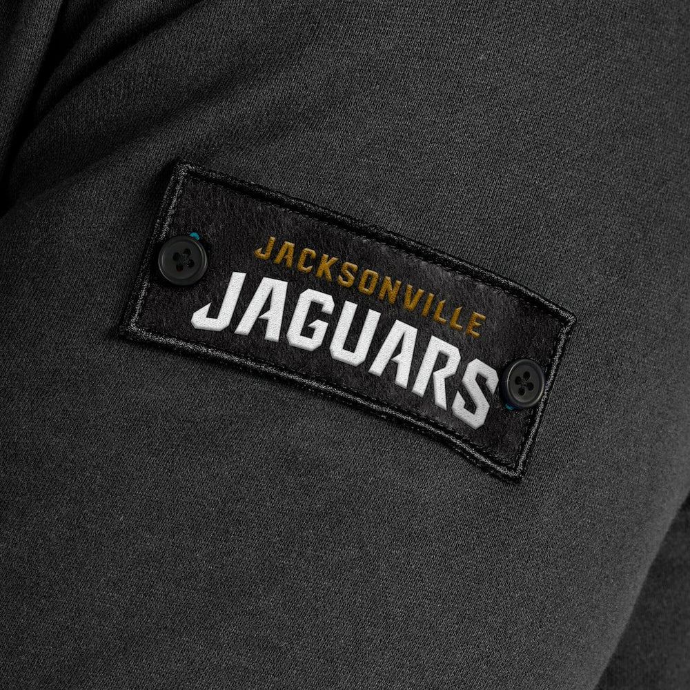 Jacksonville Jaguars J. Palmer QB1 Full-Zip Sweatshirt - Black on sale