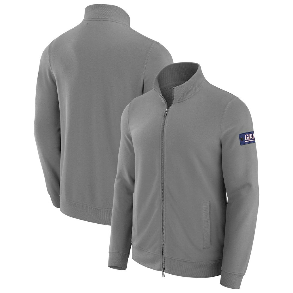 New York Giants J. Palmer QB1 Full-Zip Sweatshirt - Graphite on sale