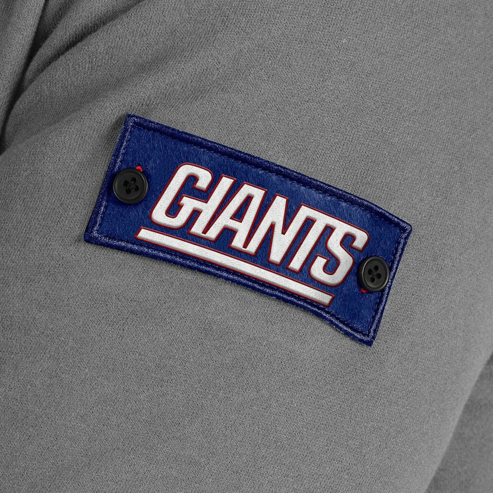 New York Giants J. Palmer QB1 Full-Zip Sweatshirt - Graphite on sale