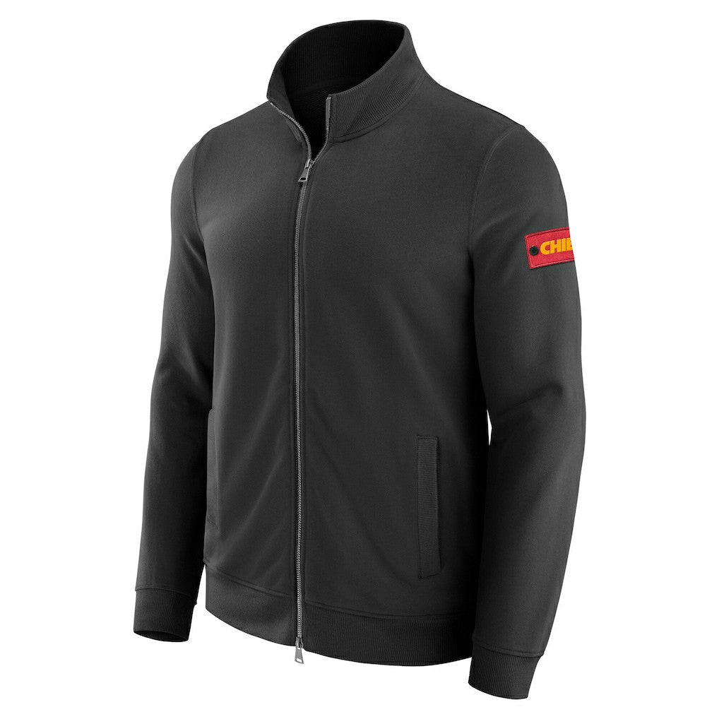 Kansas City Chiefs J. Palmer QB1 Full-Zip Sweatshirt - Black for sale