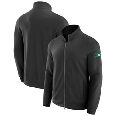 New York Jets J. Palmer QB1 Full-Zip Sweatshirt - Black cheap