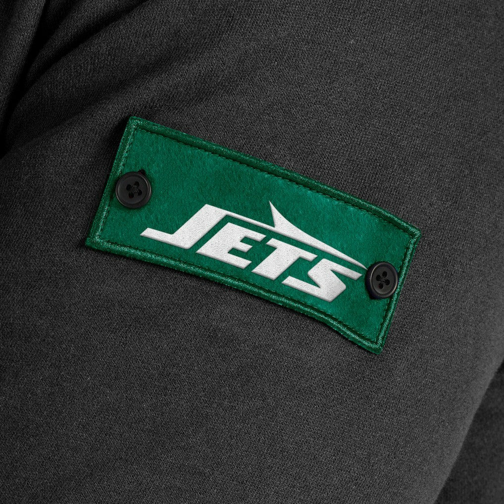 New York Jets J. Palmer QB1 Full-Zip Sweatshirt - Black cheap