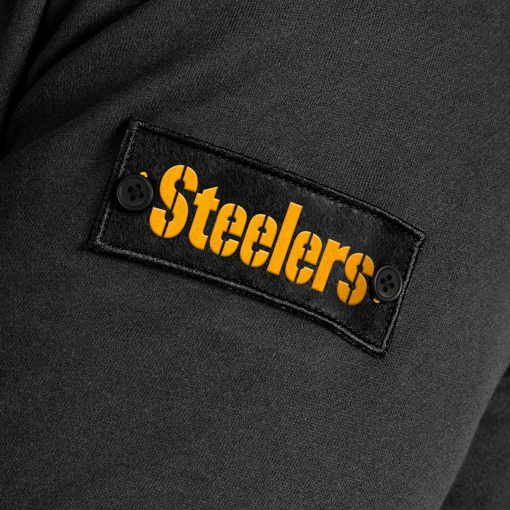 Pittsburgh Steelers J. Palmer QB1 Full-Zip Sweatshirt - Black on sale