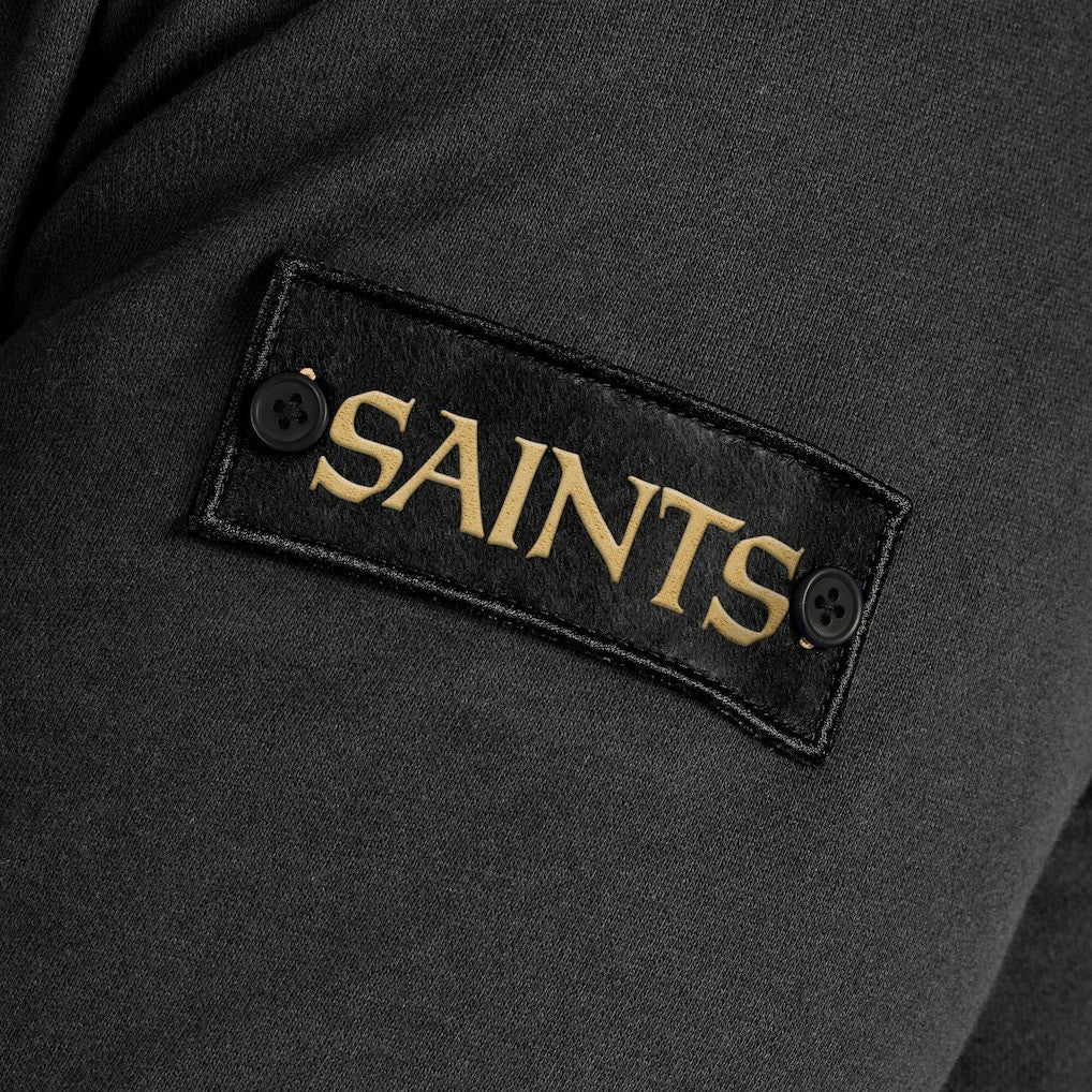 New Orleans Saints J. Palmer QB1 Full-Zip Sweatshirt - Black on sale