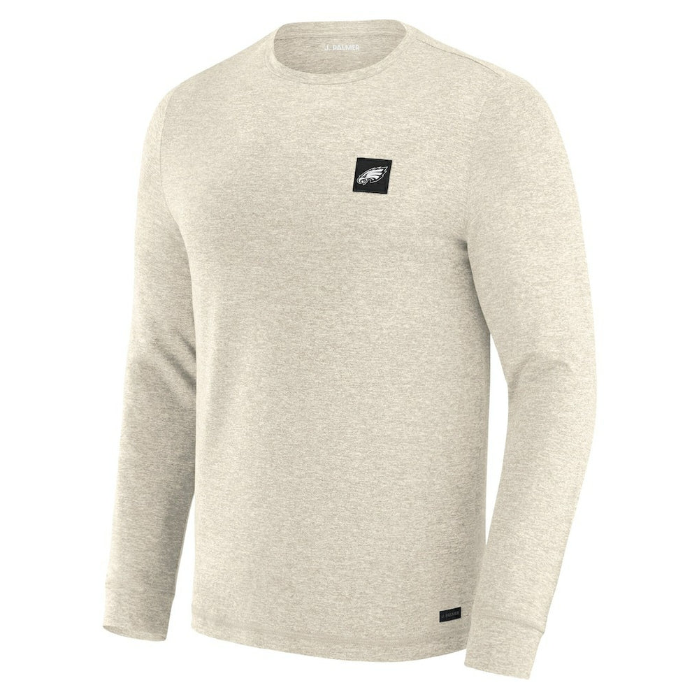 Philadelphia Eagles J. Palmer Four Down Long Sleeve T-Shirt - Cream for sale