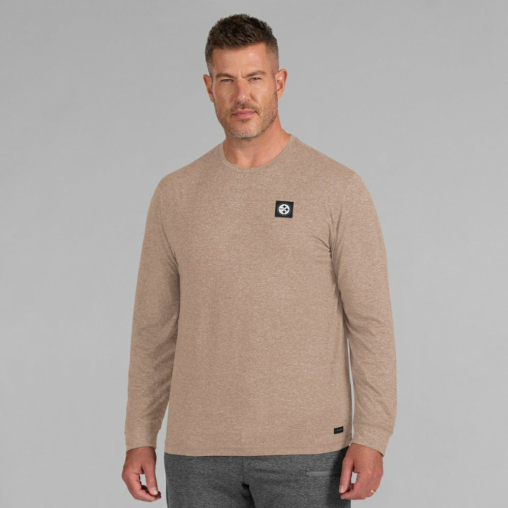 Pittsburgh Steelers J. Palmer Four Down Long Sleeve T-Shirt - Tan sale