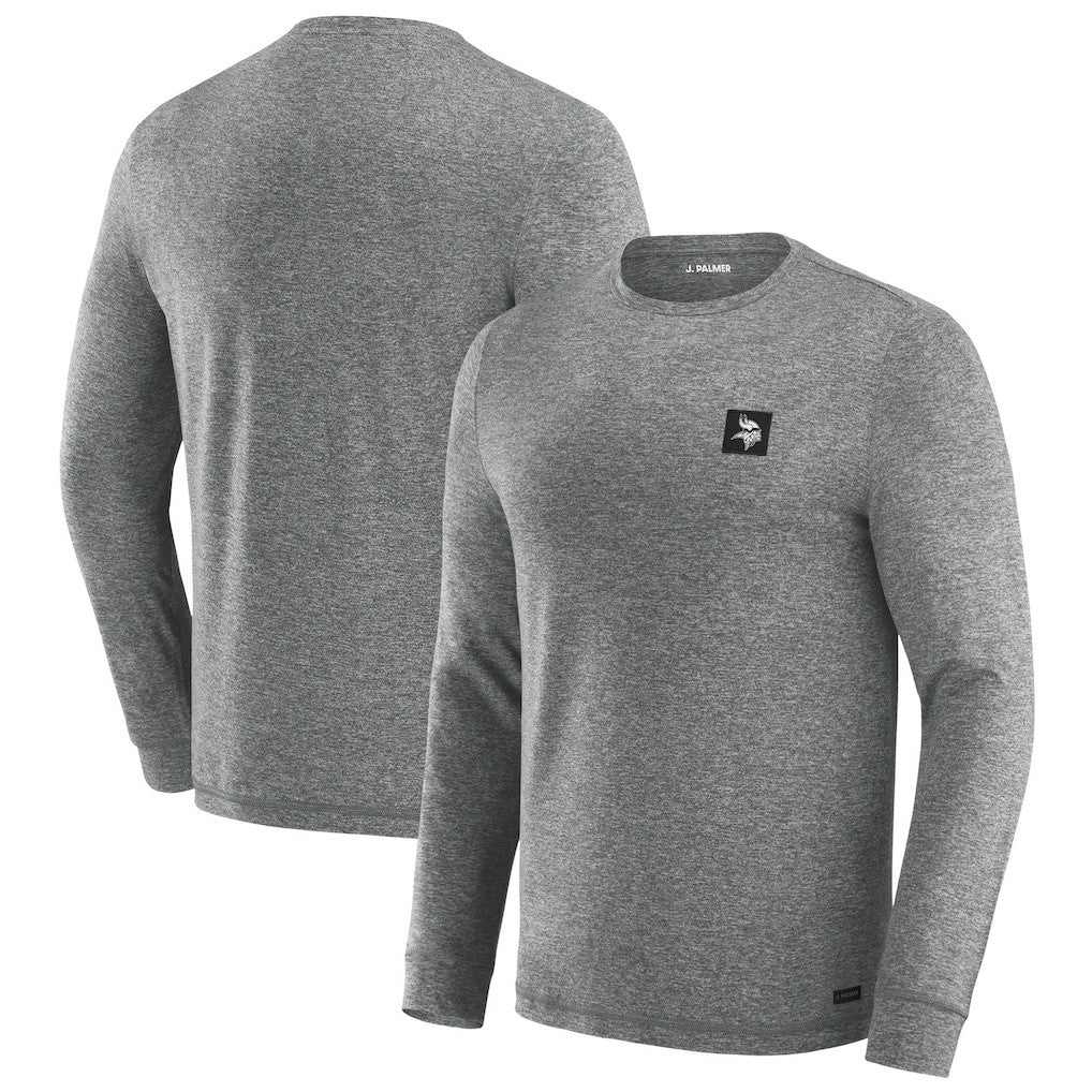 Minnesota Vikings J. Palmer Four Down Long Sleeve T-Shirt - Black cheap
