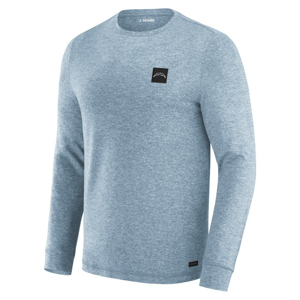 Los Angeles Chargers J. Palmer Four Down Long Sleeve T-Shirt - Blue discount