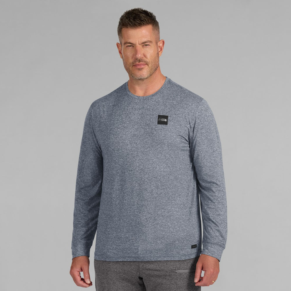 Seattle Seahawks J. Palmer Four Down Long Sleeve T-Shirt - Navy outlet