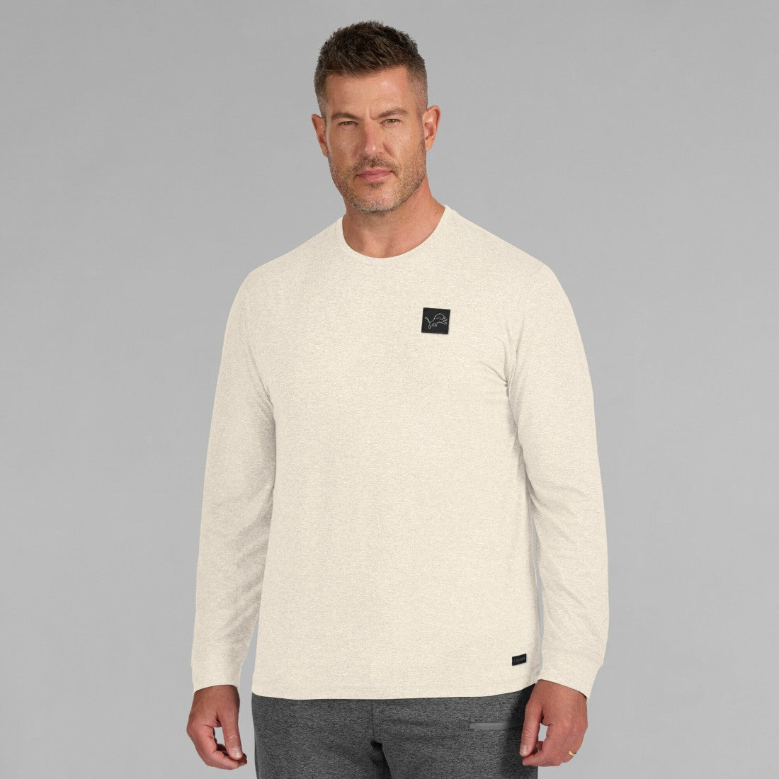 Detroit Lions J. Palmer Four Down Long Sleeve T-Shirt - Cream for sale