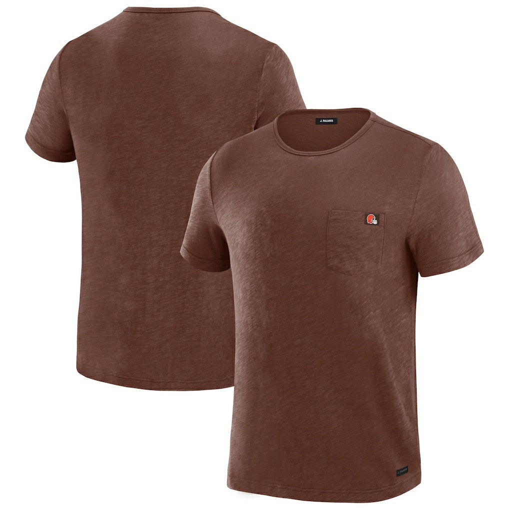 Cleveland Browns J. Palmer In-The-Pocket T-Shirt - Brown discount