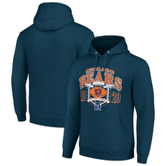 Chicago Bears Starter 80s Retro Pullover Hoodie - Navy sale