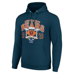 Chicago Bears Starter 80s Retro Pullover Hoodie - Navy sale