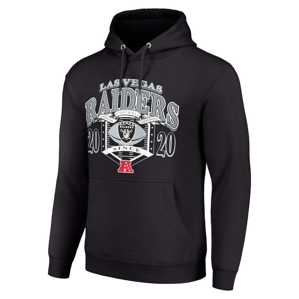 Las Vegas Raiders Starter 80s Retro Pullover Hoodie - Black outlet
