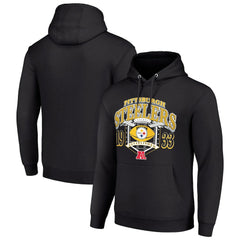 Pittsburgh Steelers Starter 80s Retro Pullover Hoodie - Black sale