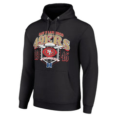 San Francisco 49ers Starter 80s Retro Pullover Hoodie - Black sale