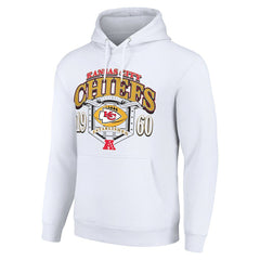 Kansas City Chiefs Starter 80s Retro Pullover Hoodie - White online