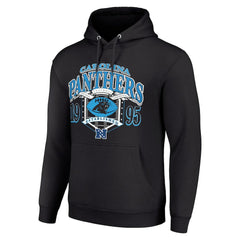 Carolina Panthers Starter 80s Retro Pullover Hoodie - Black discount