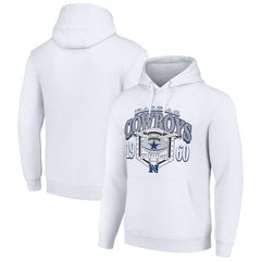 Dallas Cowboys Starter 80s Retro Pullover Hoodie - White cheap