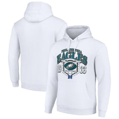 Philadelphia Eagles Starter 80s Retro Pullover Hoodie - White cheap