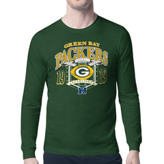 Green Bay Packers Starter Retro Long Sleeve Graphic T-Shirt - Olive outlet