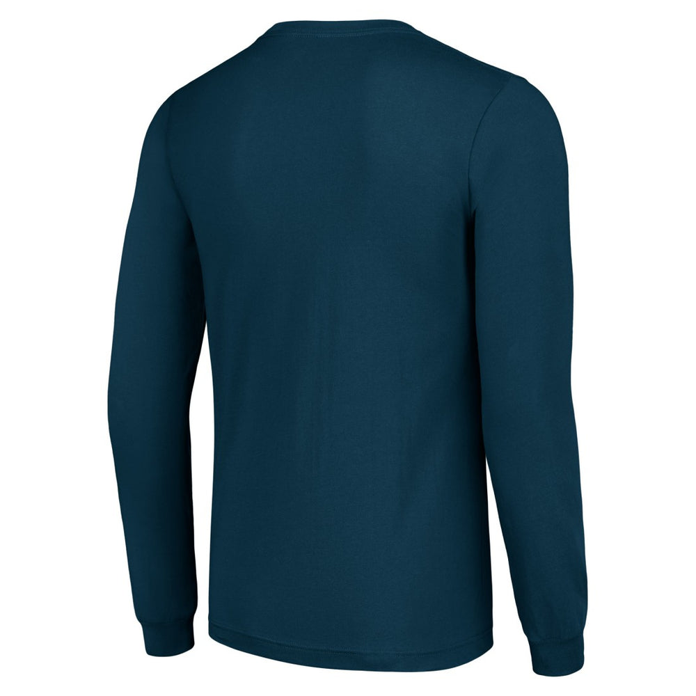 Dallas Cowboys Starter Retro Long Sleeve Graphic T-Shirt - Navy cheap