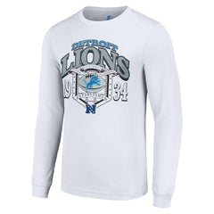 Detroit Lions Starter Retro Long Sleeve Graphic T-Shirt - White online