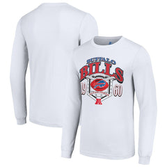 Buffalo Bills Starter Retro Long Sleeve Graphic T-Shirt - White outlet
