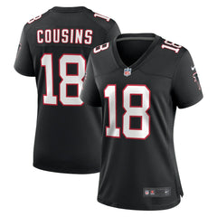 Kirk Cousins Atlanta Falcons Women's Alternate Game Jersey - Black | Nike sale