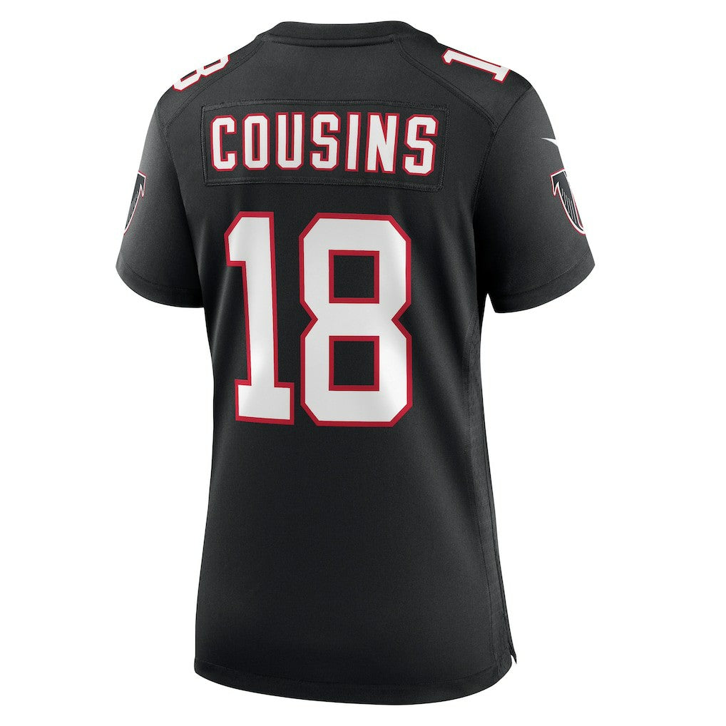 Kirk Cousins Atlanta Falcons Women's Alternate Game Jersey - Black | Nike sale