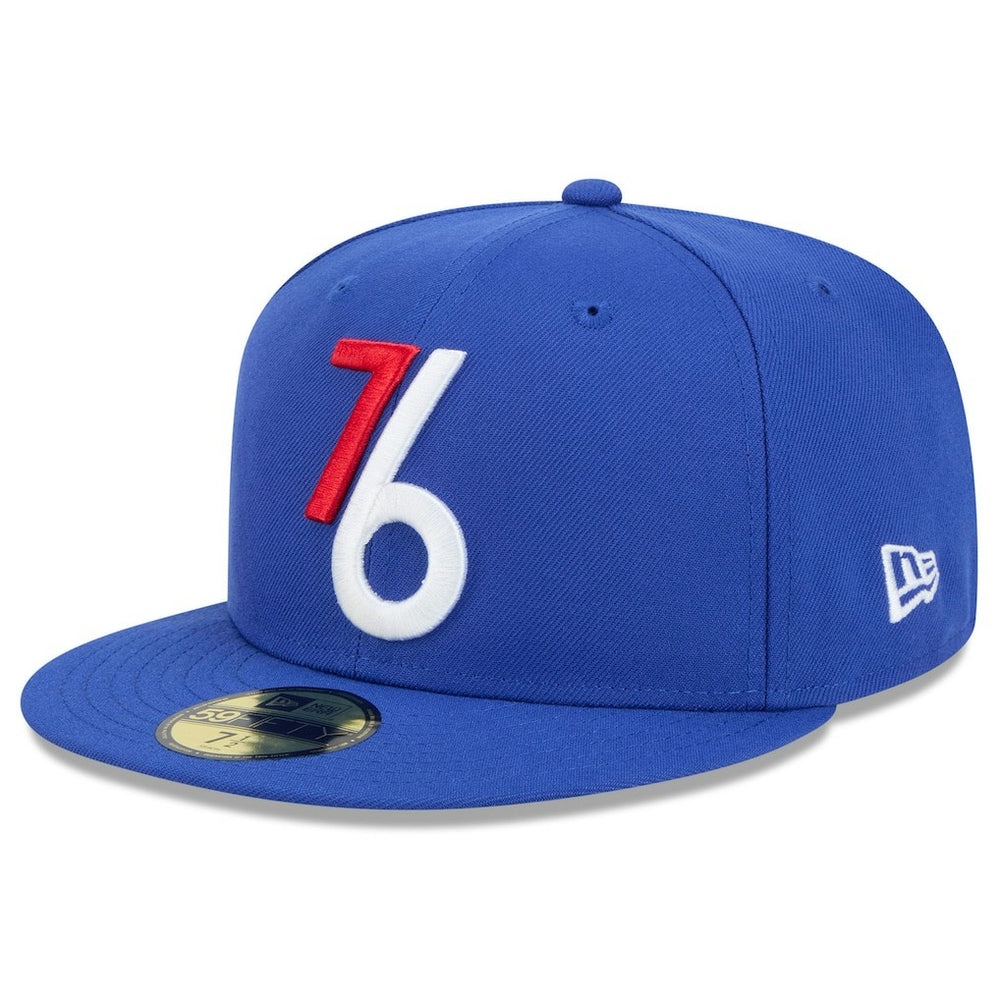 Philadelphia 76ers 2024/25 City Edition Alternate 59FIFTY Fitted Hat - Royal | New Era shop