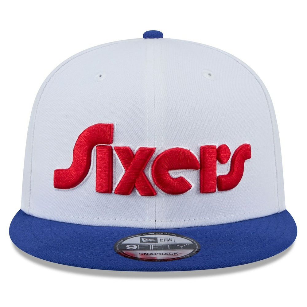 Philadelphia 76ers 2024/25 City Edition 9FIFTY Snapback Hat - White | New Era outlet