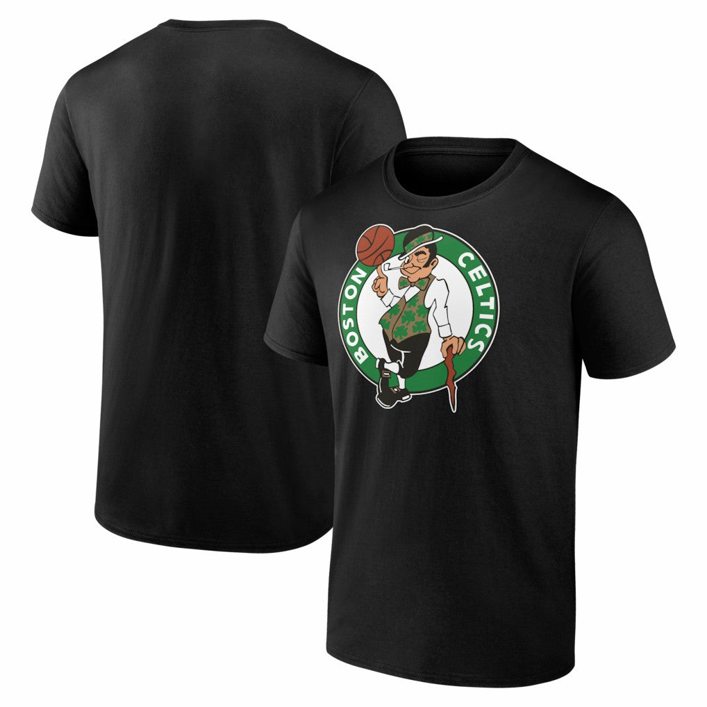 Boston Celtics Primary Logo T-Shirt - Black shop