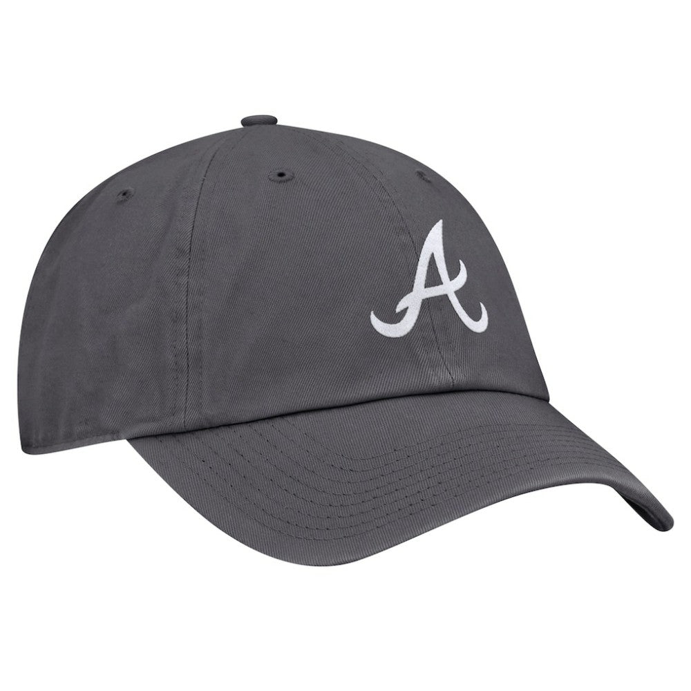 Atlanta Braves Club Adjustable Hat - Gray | Nike