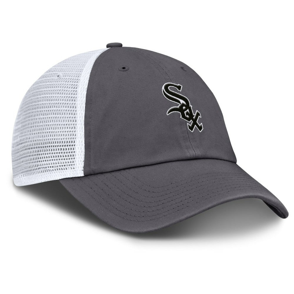 Chicago White Sox Adjustable Trucker Hat - Gray | Nike