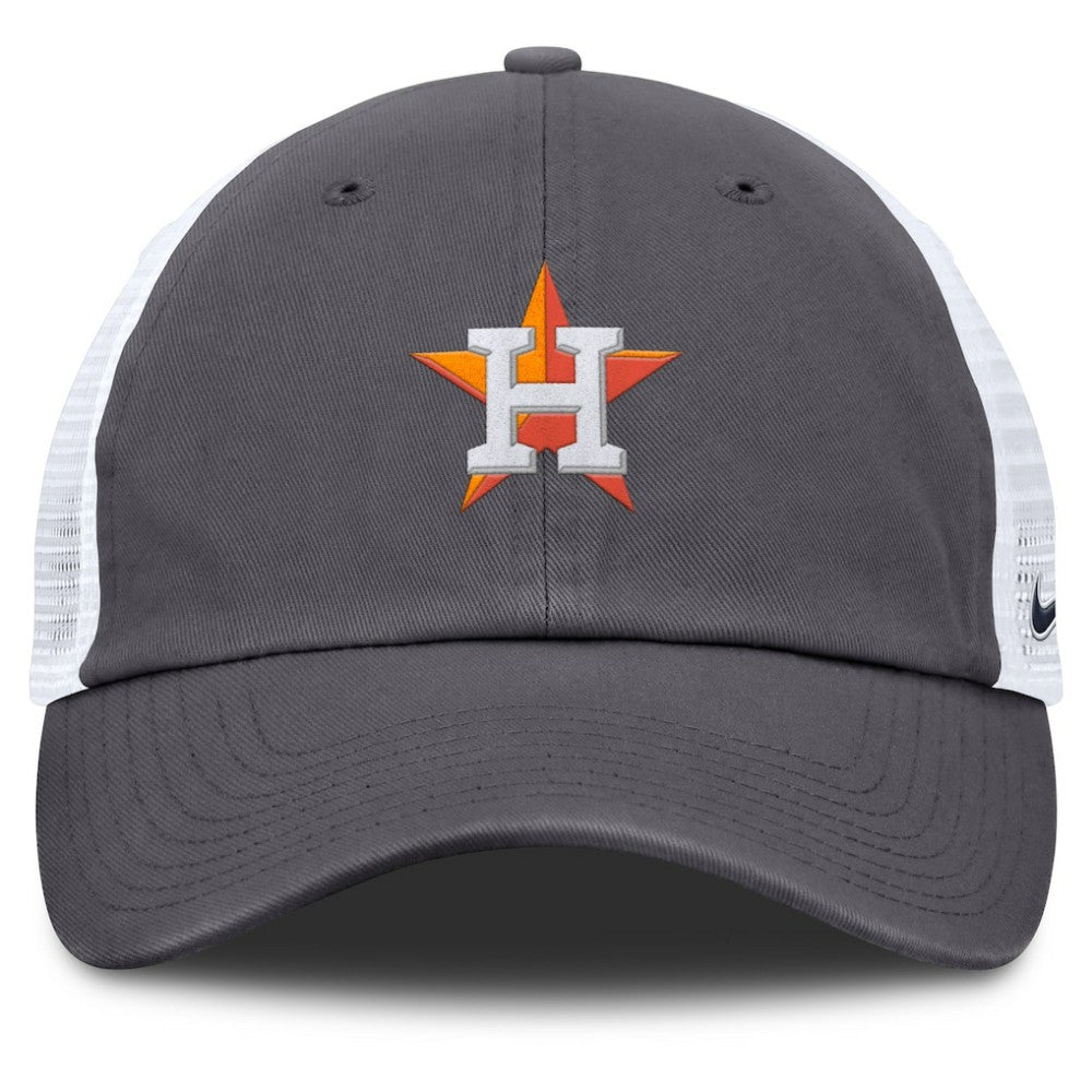 Houston Astros Adjustable Trucker Hat - Gray | Nike