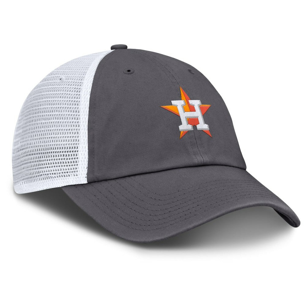 Houston Astros Adjustable Trucker Hat - Gray | Nike