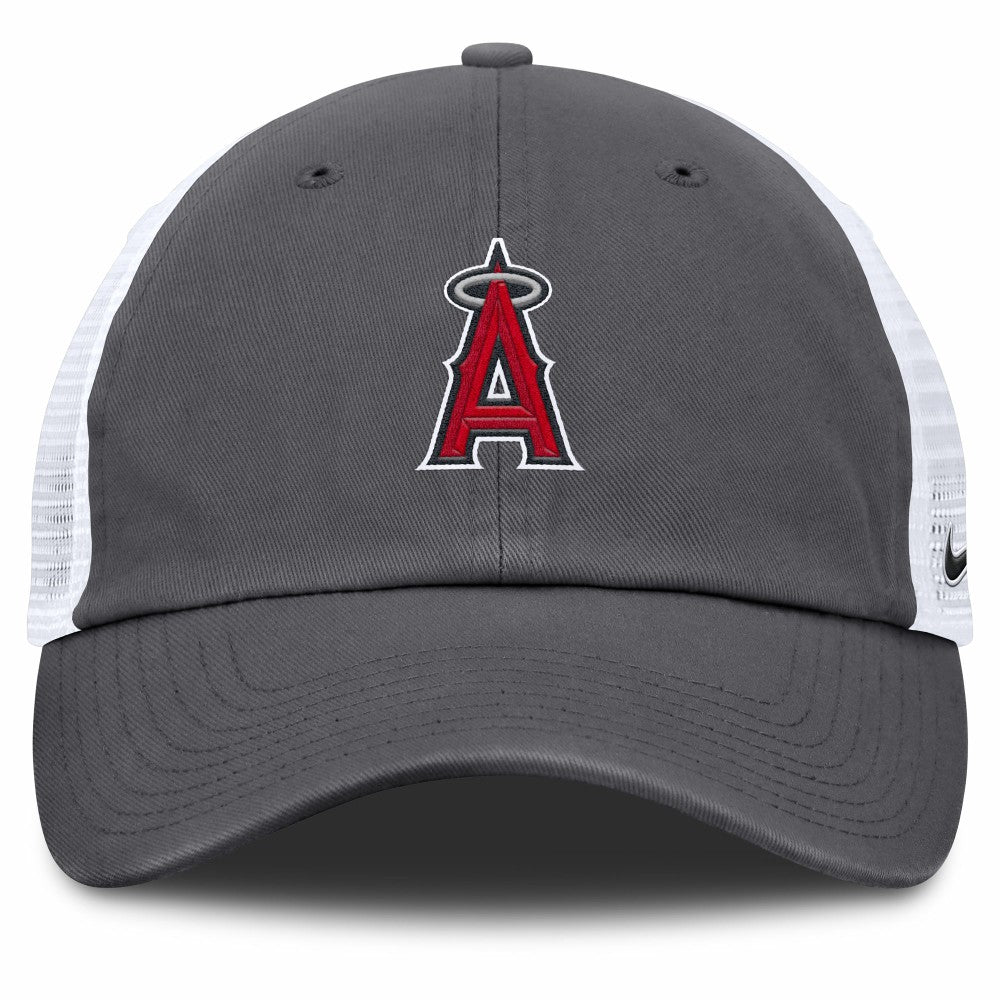Los Angeles Angels Adjustable Trucker Hat - Gray | Nike