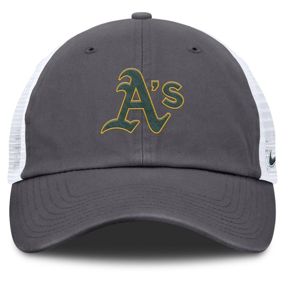 Athletics Adjustable Trucker Hat - Gray | Nike