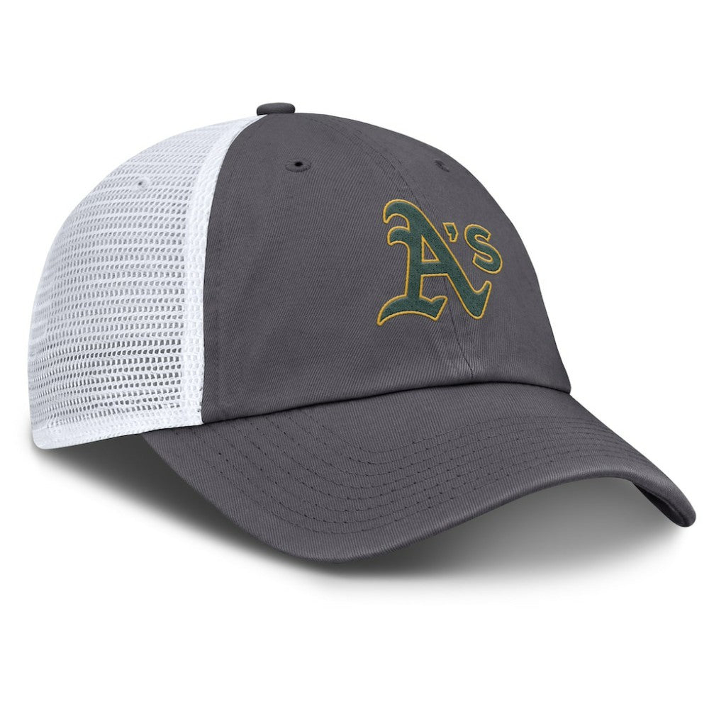 Athletics Adjustable Trucker Hat - Gray | Nike