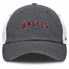 Los Angeles Angels Wordmark Club Adjustable Trucker Hat - Gray | Nike