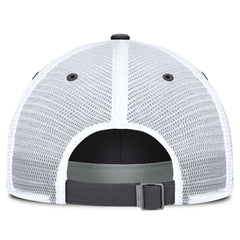Tampa Bay Rays Wordmark Club Adjustable Trucker Hat - Gray | Nike
