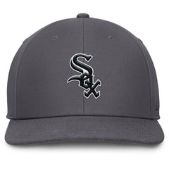 Chicago White Sox Pro Performance Snapback Hat - Gray | Nike